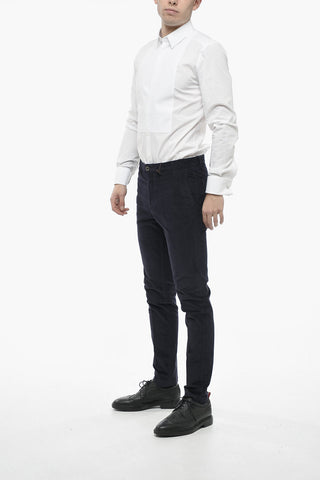 4 Pocket Corduroy Pants with Belt Loops