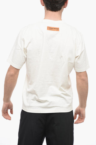 Crew Neck HPNY Cotton T-Shirt