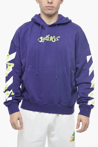 SEASONAL Boxy Sweatshirt OPPOSITE ARROW with Hood
