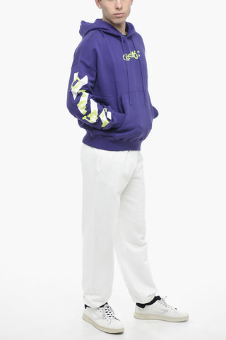 SEASONAL Boxy Sweatshirt OPPOSITE ARROW with Hood