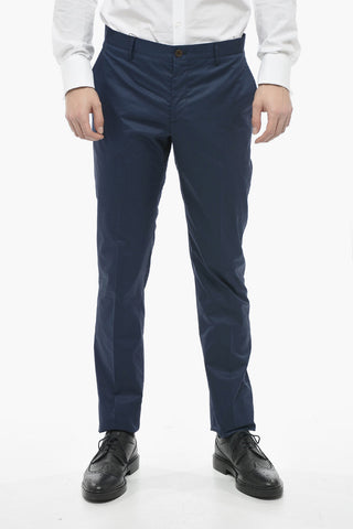 Welt Pockets Slim Fit Pants