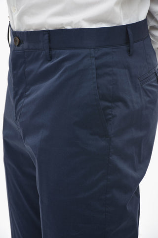 Welt Pockets Slim Fit Pants
