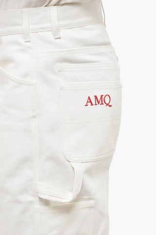Jeans Multitasca Straight Fit in Cotone 26cm