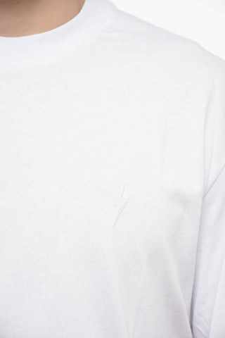 Cotton BASIC BOLT T-Shirt with Ton sur Ton Logo