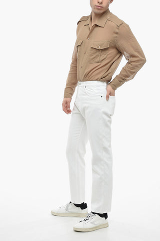 Cotton Regular Fit Denims with Belt Loops 18cm