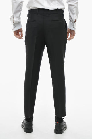 Mohair-Blend Four-Pocket Pants KID