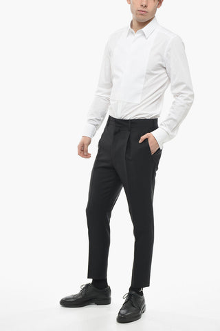 Mohair-Blend Four-Pocket Pants KID