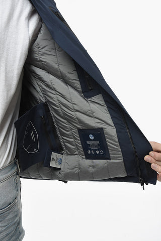 RECYCLED C2 ADMIRAL Padded Windbreaker Jacket with Hood