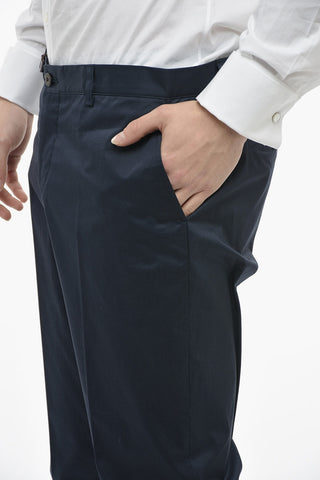 Pantaloni Slim Fit con Tasche a Filo