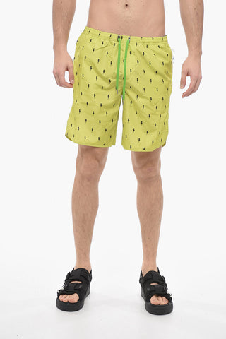Slim Fit MICROBOLTS Swimshorts