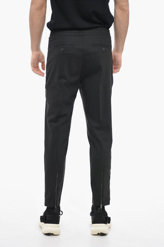Pantaloni REM Slim Fit con zip Alla Caviglia