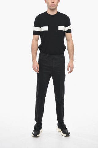 Pantaloni REM Slim Fit con zip Alla Caviglia