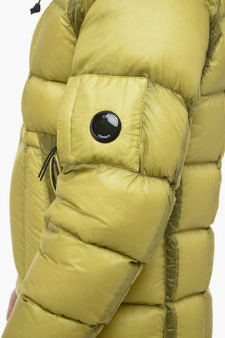 DD SHELL Quilted Down Jacket with Drawstringed Hood