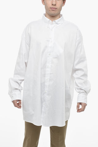MM4 Cotton UNISEX Shirt with Button-down Collar