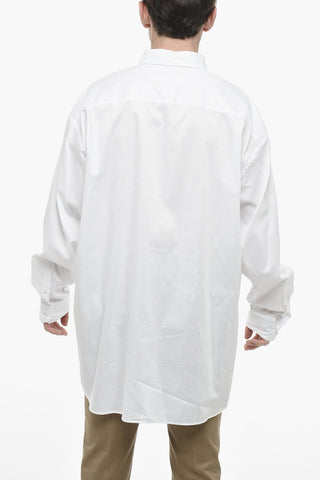 MM4 Cotton UNISEX Shirt with Button-down Collar