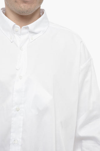 MM4 Cotton UNISEX Shirt with Button-down Collar