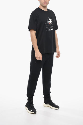 FELIX X NB T-shirt Girocollo Easy Fit in Cotone