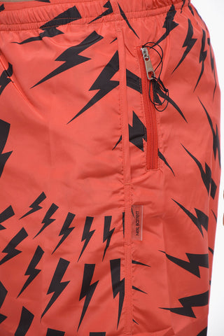 Slim Fit CRAZY BOLTS Swimshorts