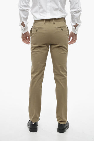 Regular Fit Welt Pockets Trousers