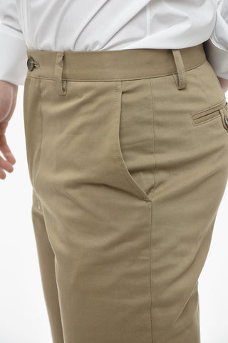 Regular Fit Welt Pockets Trousers
