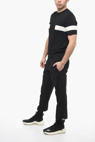 Slim Fit BARRETT METAL Pants with Belt Loops