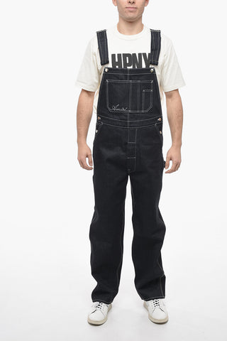 Visible Stiching Denim Oversalls
