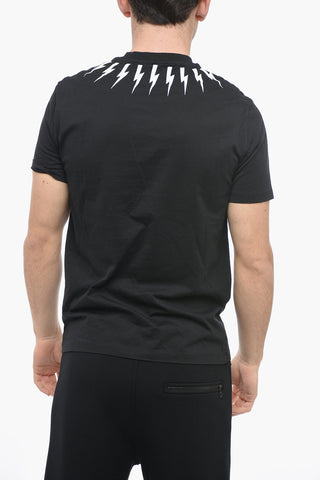 Slim Fit SINGLE FAIR-ISLE Crew-neck T-Shirt
