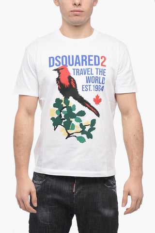 Printed Crew-neck T-Shirt