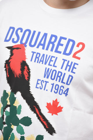 Printed Crew-neck T-Shirt
