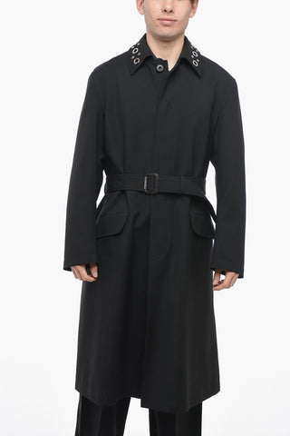 Trench RINGHOLE in Misto Lana con Cintura