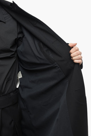 Trench RINGHOLE in Misto Lana con Cintura