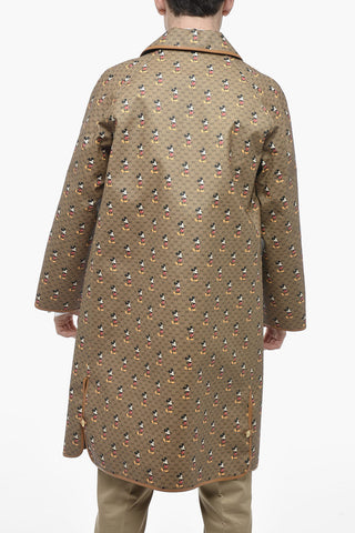 DISNEY X GUCCI Nylon Blend MICKEY Reversible Trench Coat
