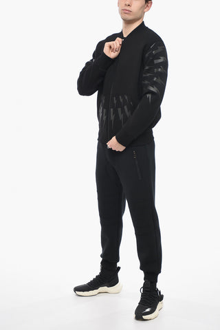 Neoprene RADIAL FAIR-ISLE THUNDERBOLT Sweatshirt