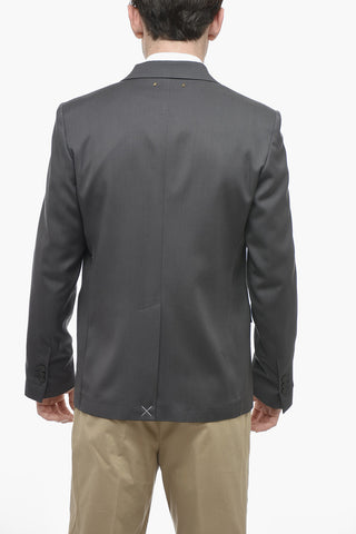 Virgin Wool MILANO Blazer with Flap Pockets