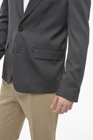 Virgin Wool MILANO Blazer with Flap Pockets