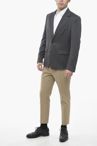 Virgin Wool MILANO Blazer with Flap Pockets