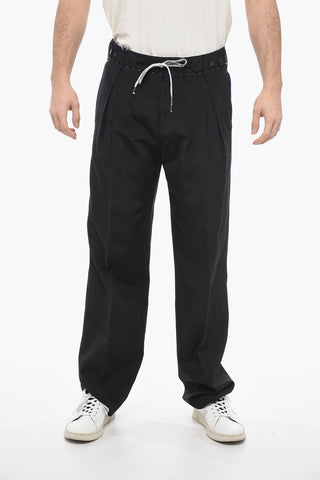 UNISEX MM1 High-waisted Pants with Front Pleats