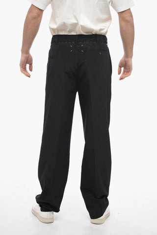 UNISEX MM1 High-waisted Pants with Front Pleats