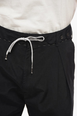 UNISEX MM1 High-waisted Pants with Front Pleats