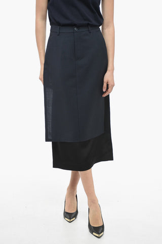 MM4 Double-layered Longuette with Back Zip