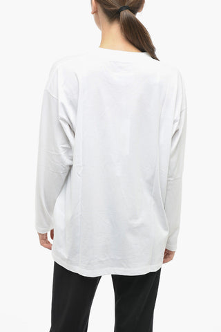 MM6 Crew Neck T-Shirt with Patches