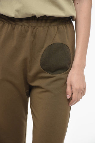 MM6 Joggers in Cotone con Dettagli a Contrasto