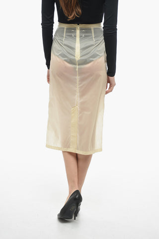 MM1 Pencil Skirt with Back Half Zip