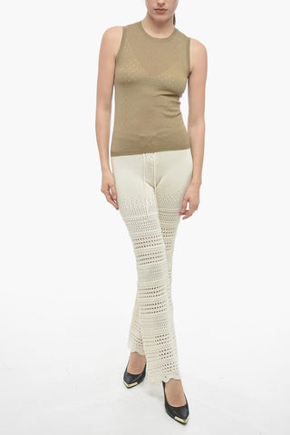 Crewneck Sleeveless Top
