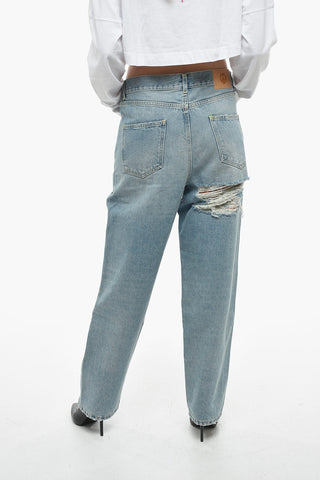 Patchwork CALIFORNIA Jeans With Distressed Details