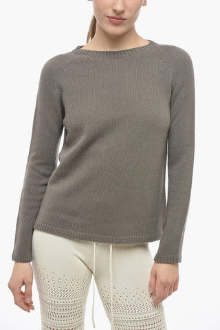 Maglione Girocollo In Misto Cashemere