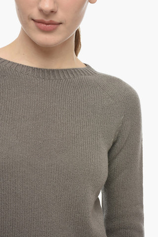 Maglione Girocollo In Misto Cashemere