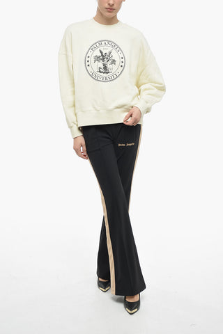 Cotton COLLEGE Hoodie with Print