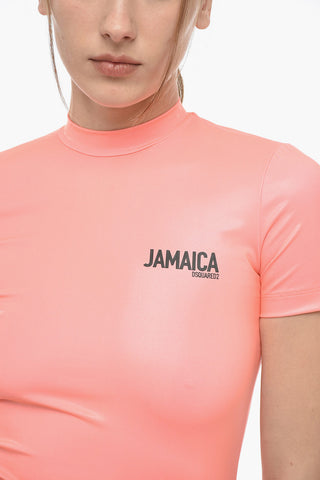 Stretch Jersey JAMAICA Sheath Dress with Zip
