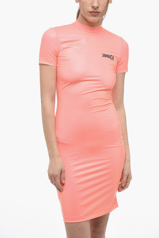 Stretch Jersey JAMAICA Sheath Dress with Zip